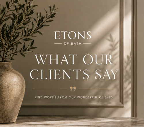 What Clients Say About Etons of Bath Examples of What Clients Say About Etons of Bath